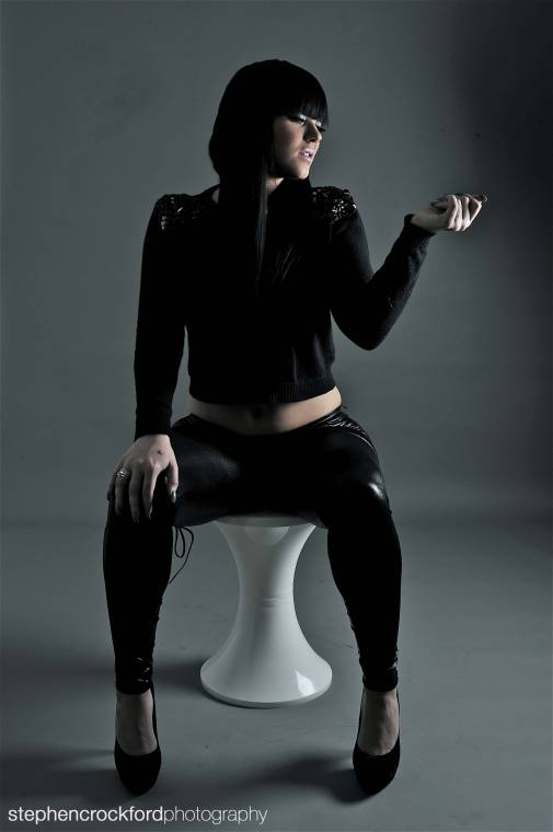 Female model photo shoot of Kat-missmelody by Stephen Crockford Photo