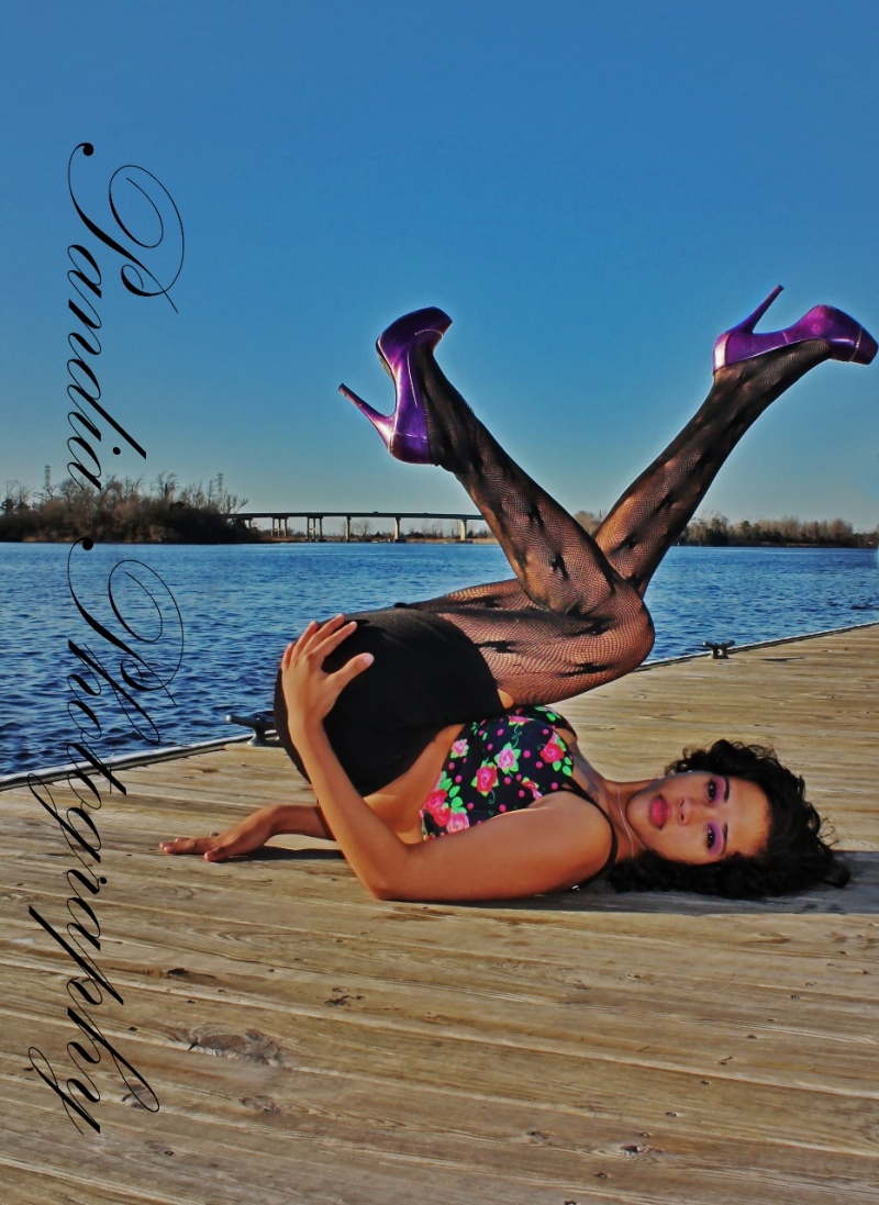 Female model photo shoot of Pandia Photography and Shanica a Wilson in Wilmington, NC