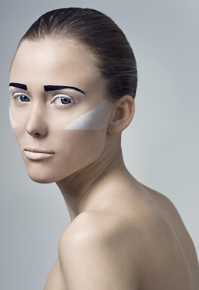 Female model photo shoot of Agata B by Jessica de Mattos, makeup by Madeline Saffron