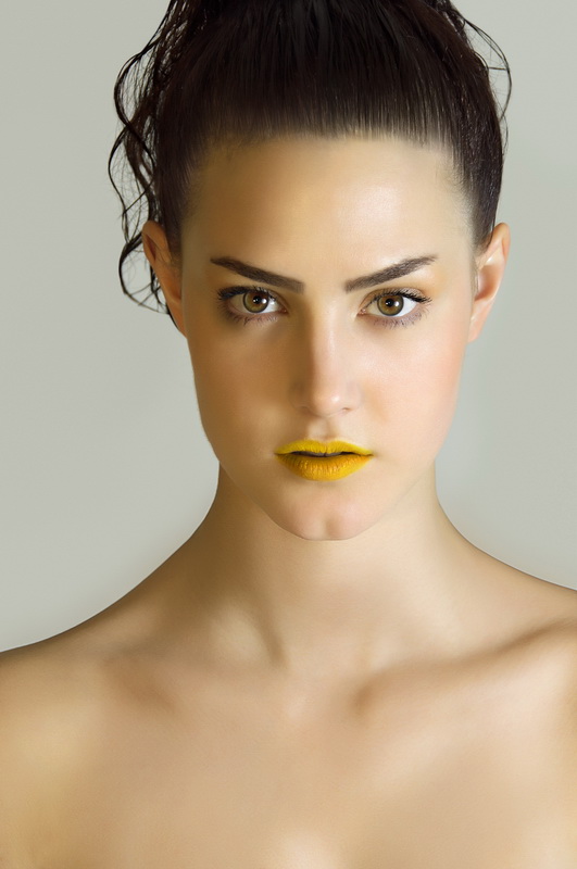 Female model photo shoot of Guita MUA by mmvision