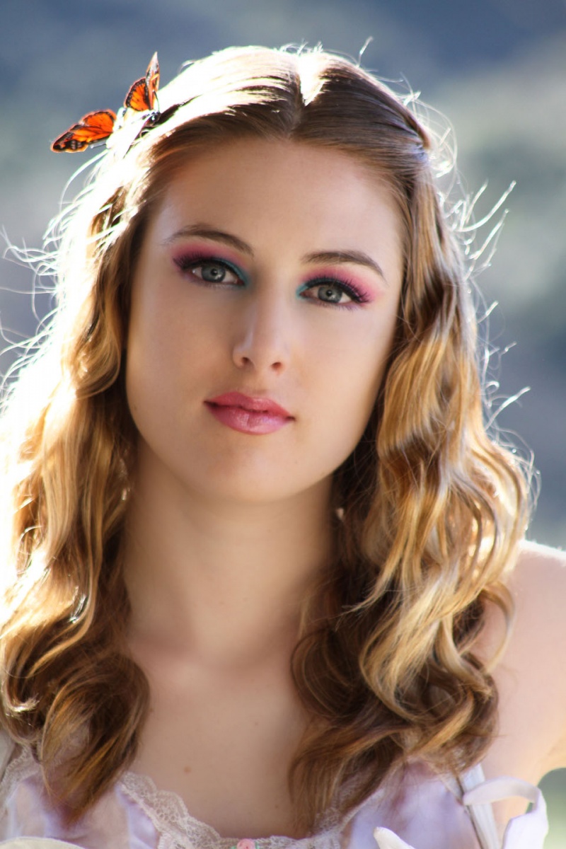 Female model photo shoot of LCR Artistry by JEN HERNANDEZ in Yucaipa, CA, hair styled by Daniel-Marrone