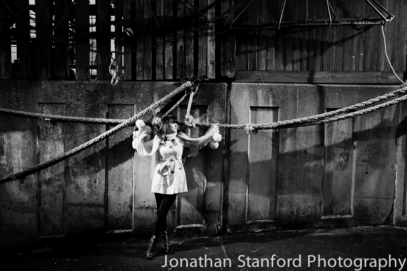 Male and Female model photo shoot of Jonathan Stanford Photo and Charlotte E Chapman in Old Leigh