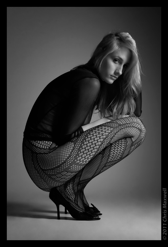 Female model photo shoot of Rebecca Emma by Chris Maxwell
