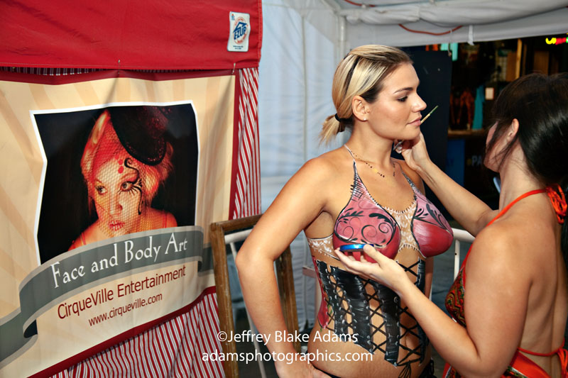 Female model photo shoot of Nicole Hays Skin Wars in Panama City Beach FL