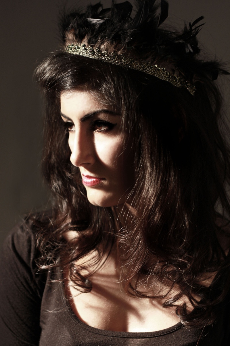 Female model photo shoot of Sanober Hussain by Steph Burgess in Manchester, makeup by Corrine Armstrong MUA