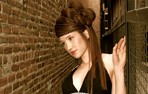 Female model photo shoot of BangSalon