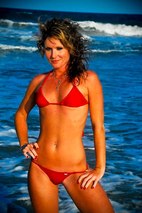 Female model photo shoot of Candie Pruitt in Wrightsville Beach NC