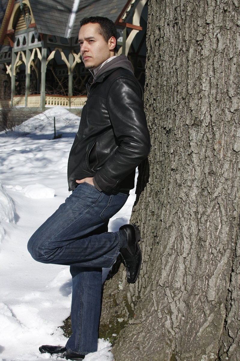 Male model photo shoot of Juan Andres Alvarado in Central Park