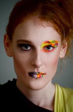 Male model photo shoot of Manuel Axel Strain, makeup by Little Bug Makeup an FX