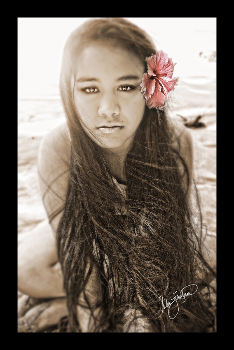 Female model photo shoot of Uilani Friedman in Kihei, Maui