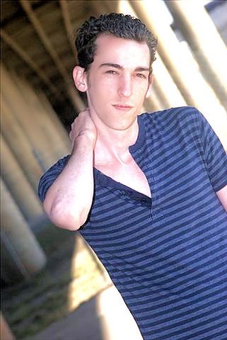 Male model photo shoot of Michael Carey  in Downtown Oklahoma City