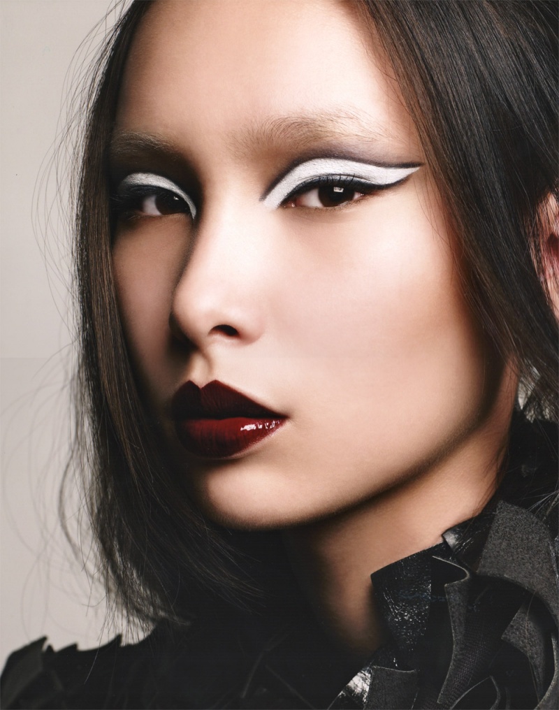 Female model photo shoot of aya kudo