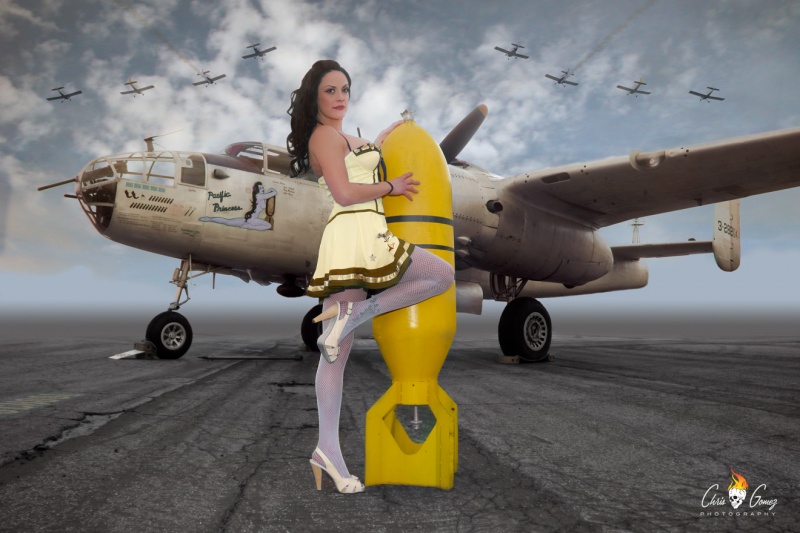 Female model photo shoot of sexcnala in Cable Airbase, Upland, CA