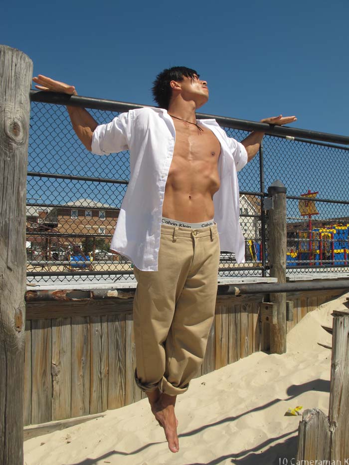 Male model photo shoot of Synkwan NYC by cameraman K in Long Beach, NY