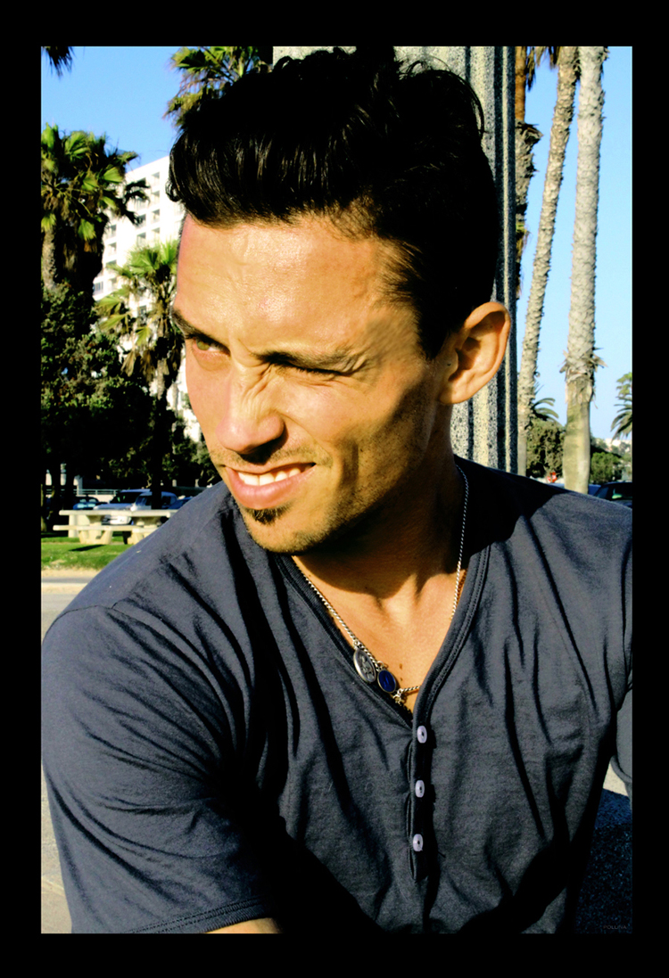 Male model photo shoot of Billy Pollina in Venice Beach, California