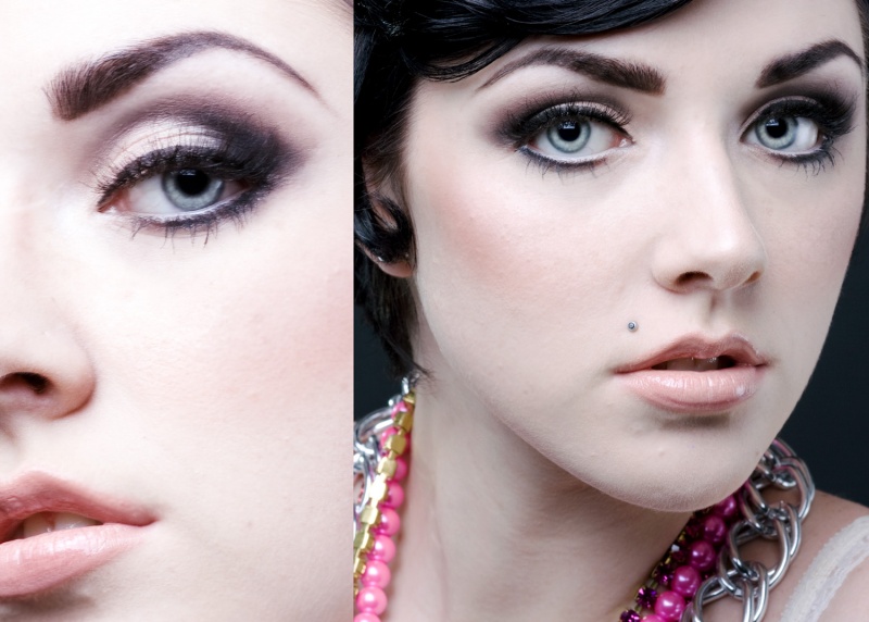 Female model photo shoot of Shelsea Amor Elaina in Fresno, Ca, makeup by Geneva Makeup Artist