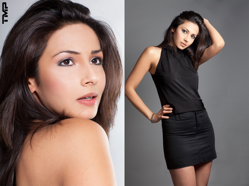 Female model photo shoot of Afshan Salam in TMP Studio - Islington