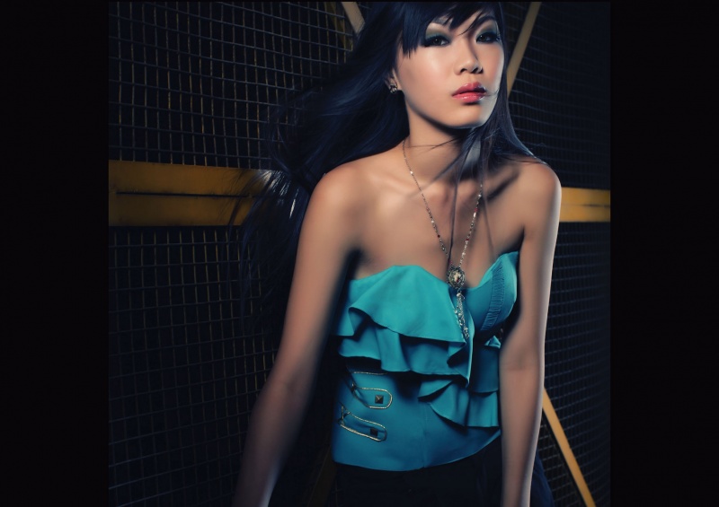 Female model photo shoot of evyyu in singapore