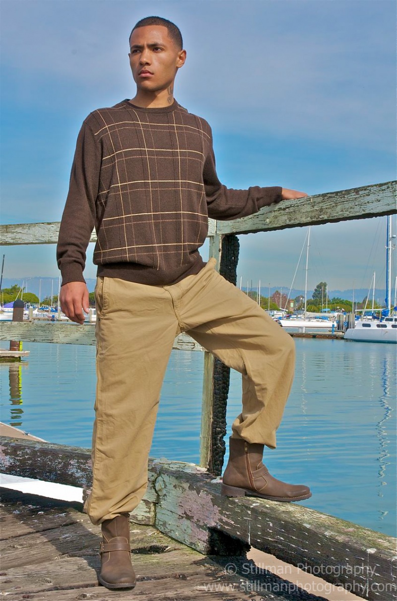 Male model photo shoot of DeMarcus Coleman in San Leandro-Marina