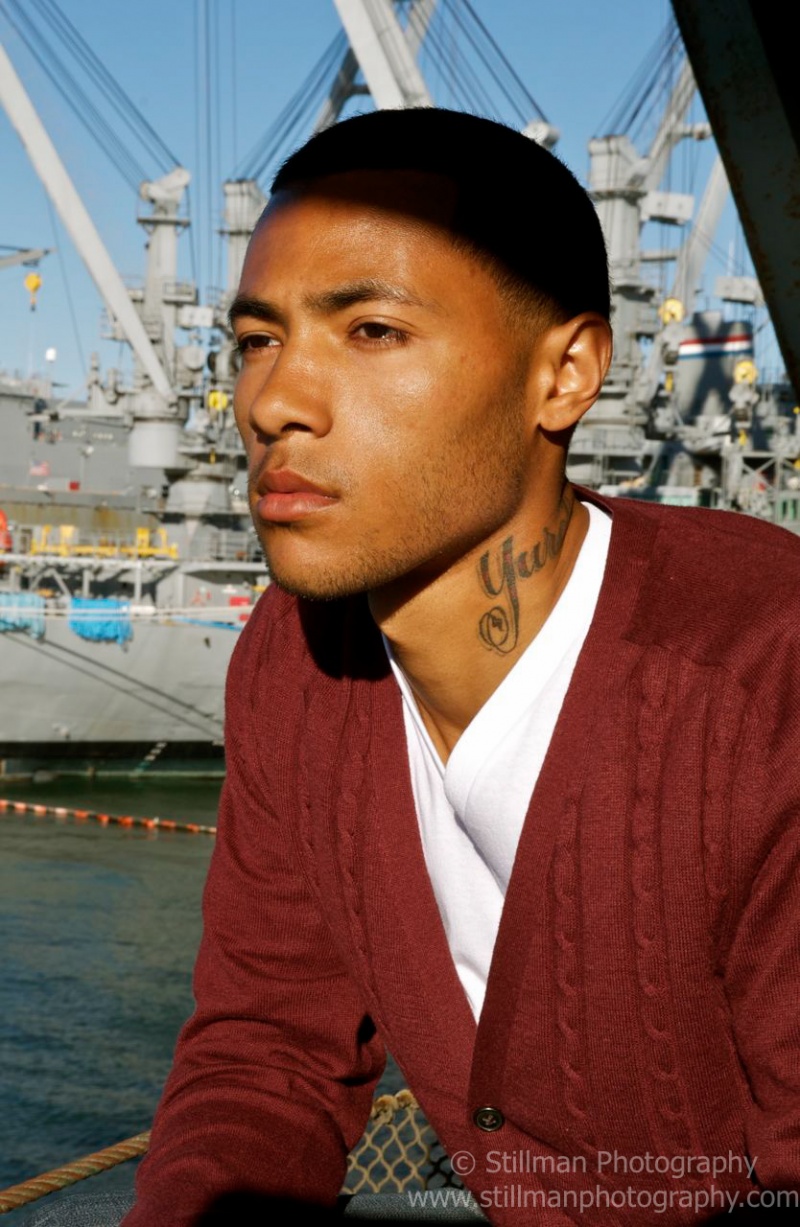 Male model photo shoot of DeMarcus Coleman in Alameda-Navy Base