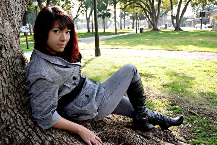 Female model photo shoot of Wendz P in Pasadena, CA