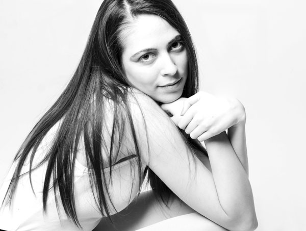 Female model photo shoot of ruthyroo_images in studio