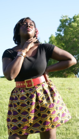 Female model photo shoot of MissG AfroFusion in Arinzechukwu Photography