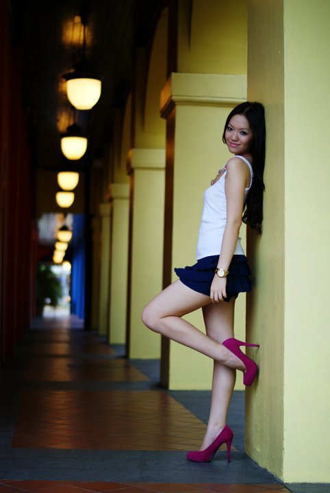 Female model photo shoot of Janice Zhen Yin