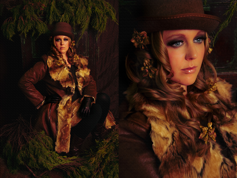 Female model photo shoot of Cherry Archer Photo and NancyBeaulieu in Vancouver, BC, makeup by Harriet Vianello