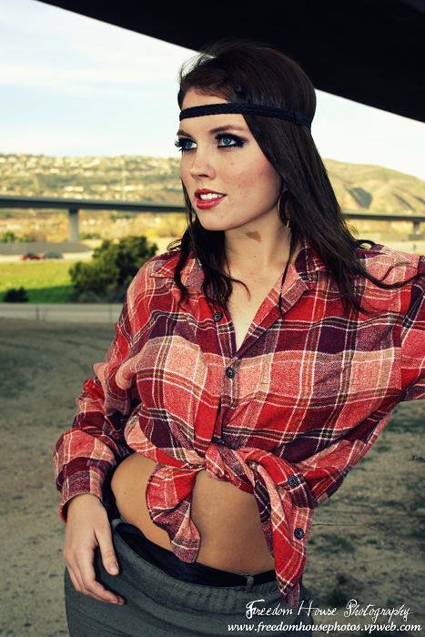 Female model photo shoot of Devyyyn06 by Christy Weaver in middle off nowhere