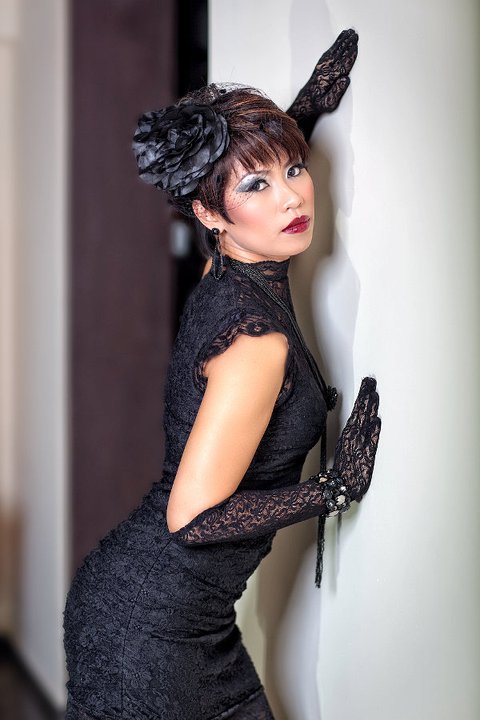 Female model photo shoot of Sketch Velvet in Singapore