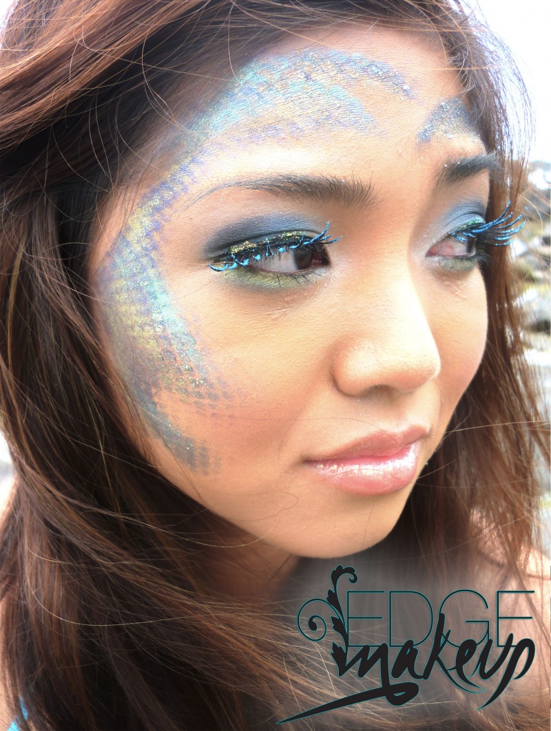 Female model photo shoot of Edge Makeup