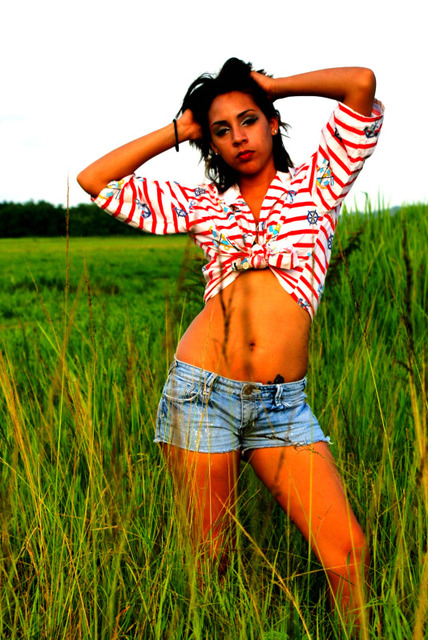 Female model photo shoot of Yarisel V LL