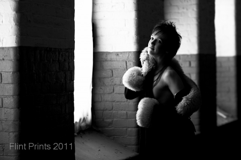 Female model photo shoot of FlintPrints Photography and Pandora Von Kit