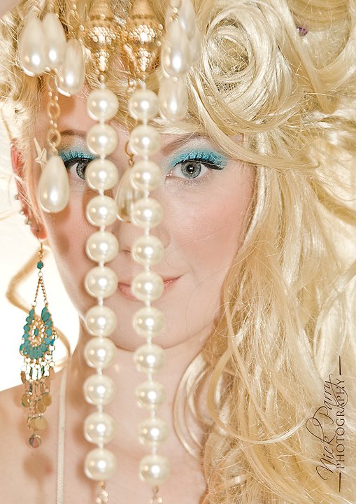 Female model photo shoot of MyNameIsEmilyJade in jj's hair salon Caerphilly, hair by Richard Kerr