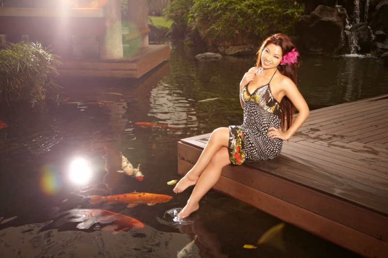Female model photo shoot of Susan Ko by Orlando Benedicto in Honolulu, Hawaii