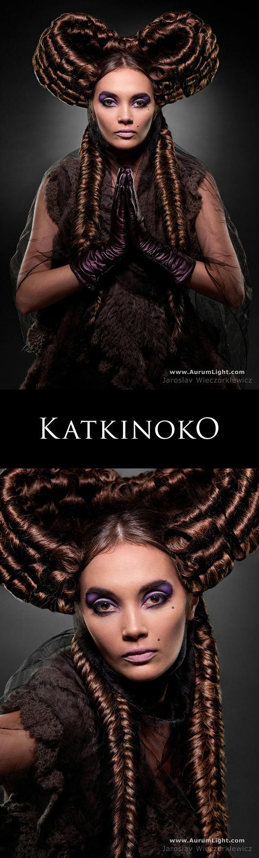 Female model photo shoot of Katkinoko and Cristina SM