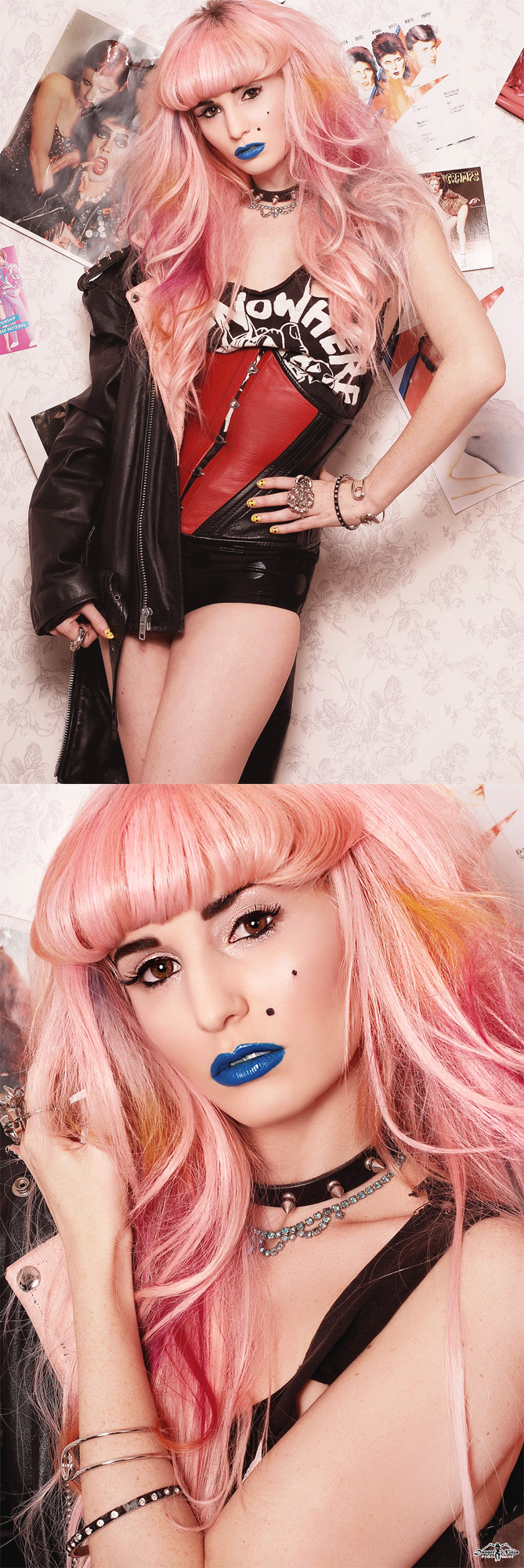Female model photo shoot of NIKKI LIPSTICK HAIR/MUA