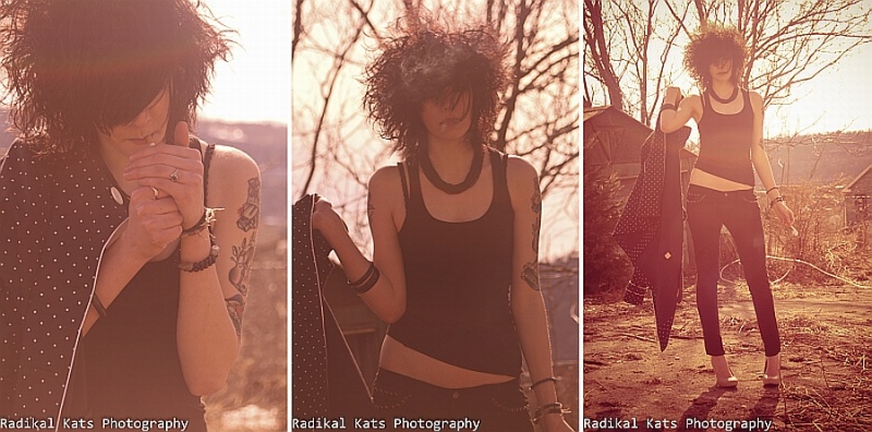 Female model photo shoot of Radikal Kats Photo II in North Braddock, PA