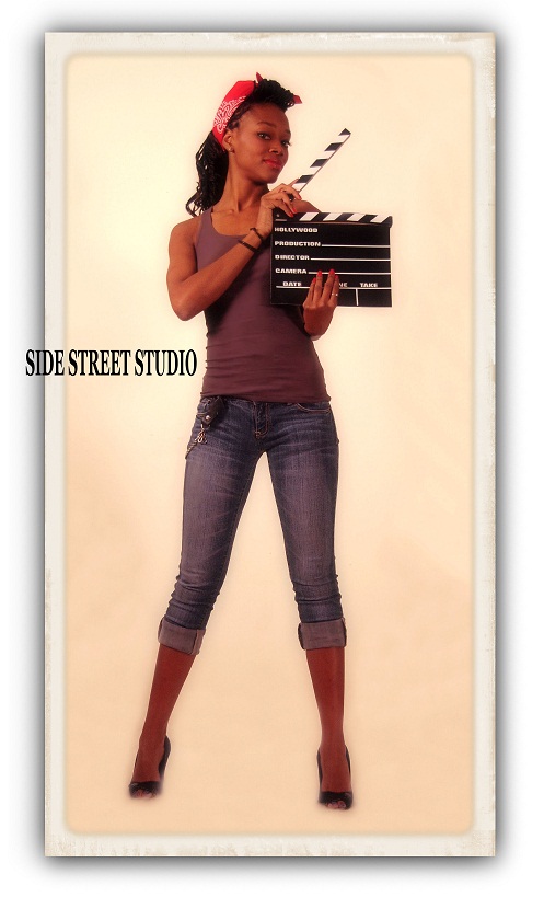 Female model photo shoot of LaShaundra  Boykin by Side Street Studio
