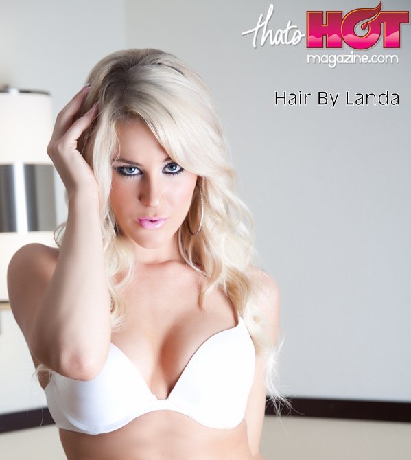 Female model photo shoot of Hair By Landa