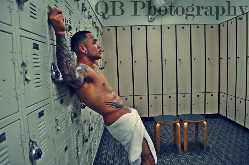 Male model photo shoot of mike_conol by Quar B