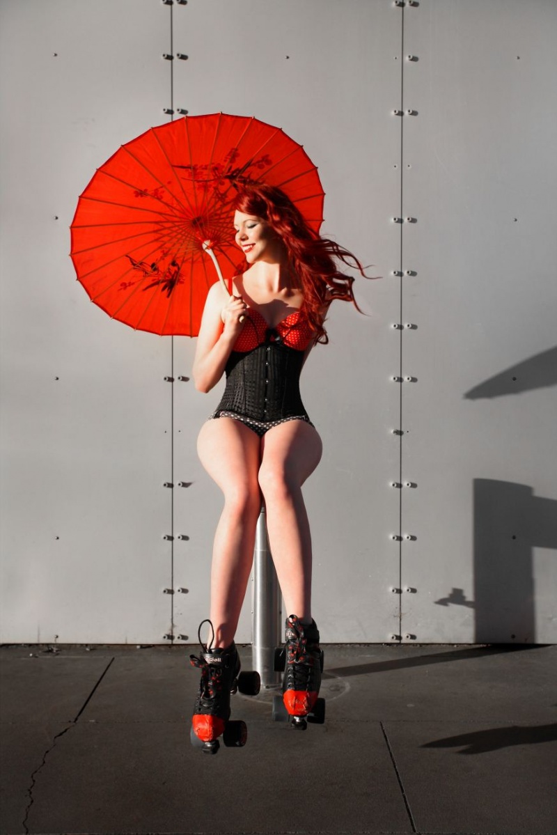 Female model photo shoot of Viola Cherry by Aureo Photo