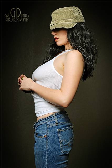 Female model photo shoot of Schreoder Hairstyling and Sin Cera by Greg Daniels in Dallas, TX, makeup by Von Schreoder MUA