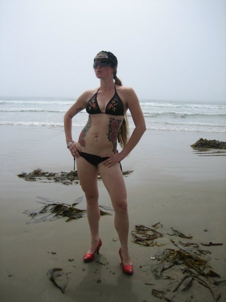 Female model photo shoot of Ericka Paige in Morro Bay