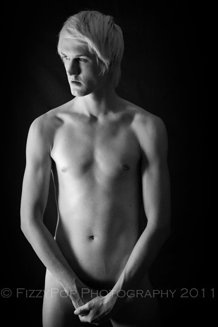 Male model photo shoot of leroy  in studio set