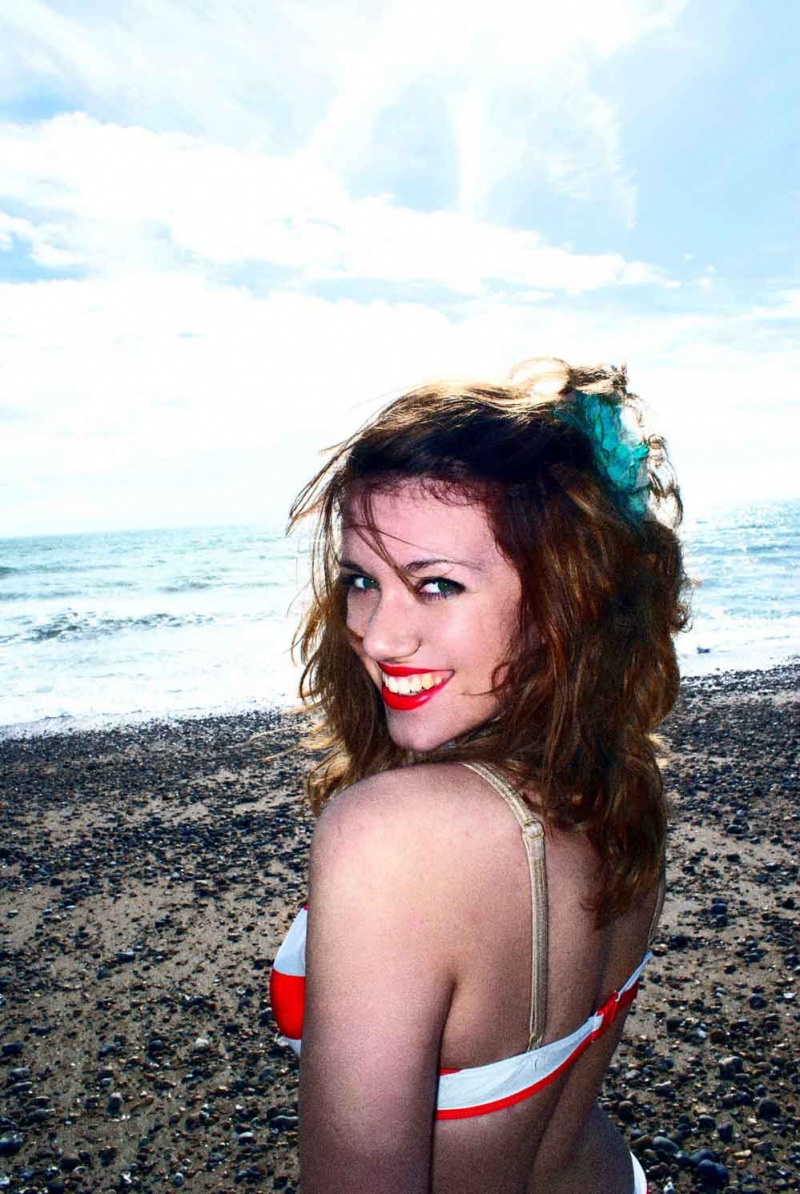 Female model photo shoot of melissa-rachel-2010 in brighton beach