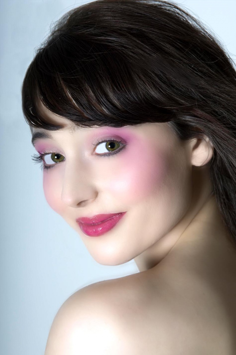 Female model photo shoot of Tatiana Eva Marie by Wong USA Inc, hair styled by lstylez11, makeup by Angela Rafaela