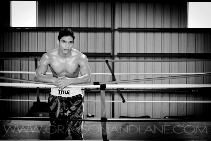 Male model photo shoot of Alberto Campos by Grayson and Lane  in The Knockout Factory