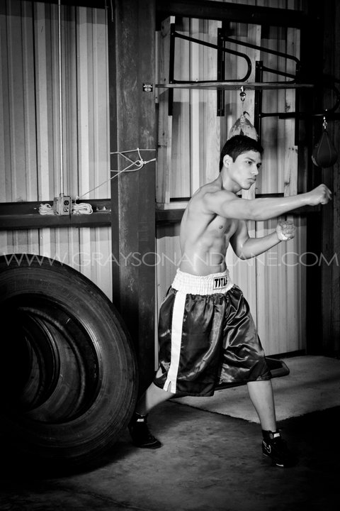 Male model photo shoot of Alberto Campos by Grayson and Lane  in The Knockout Factory